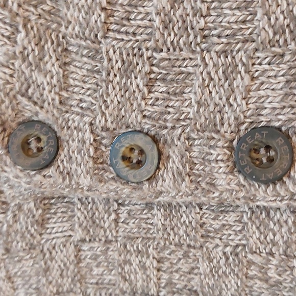 Retreat cotton blend men's sweater size XL - Picture 6 of 6